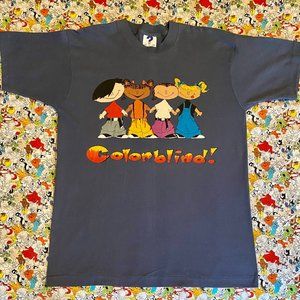 Rare Vtg 90s DFE ? ‘Colorblind’ T-shirt